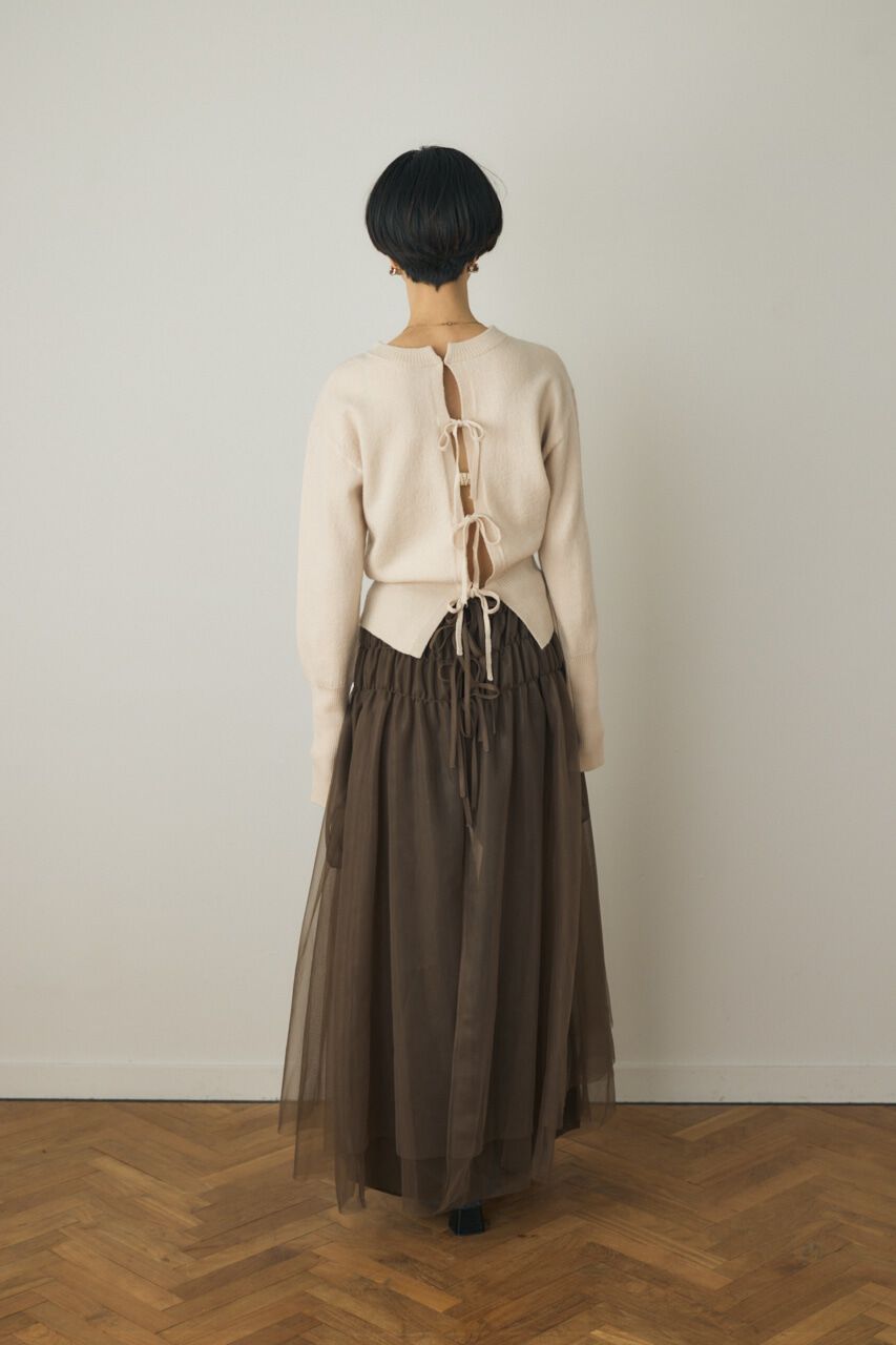 MOUSSY「2wayチュールキャミワンピース　リサイクルポリエステル使用」|ワンピース|