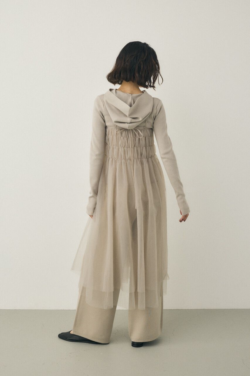 MOUSSY「2wayチュールキャミワンピース　リサイクルポリエステル使用」|ワンピース|