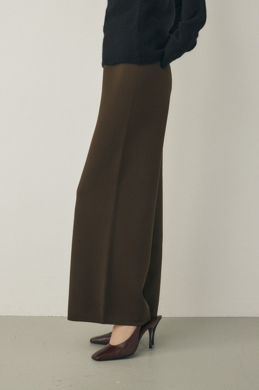 MOUSSY「ニットワイドパンツ　リサイクルポリエステル&times;オーガニックコットン」|その他|