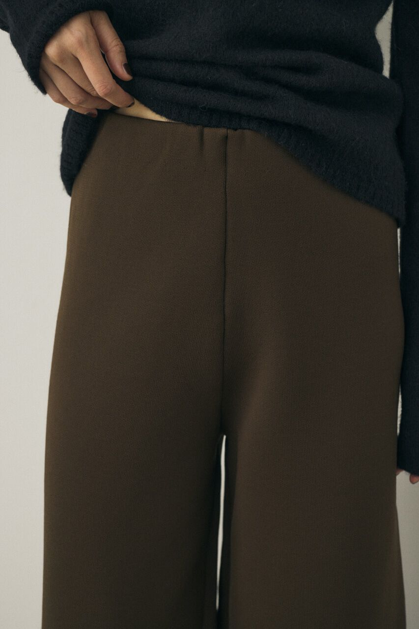 MOUSSY「ニットワイドパンツ　リサイクルポリエステル&times;オーガニックコットン」|その他|