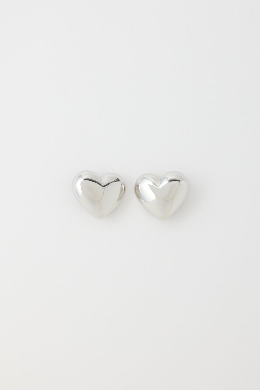 MOUSSY「BIG HEART イヤリング」|ピアス|SLV