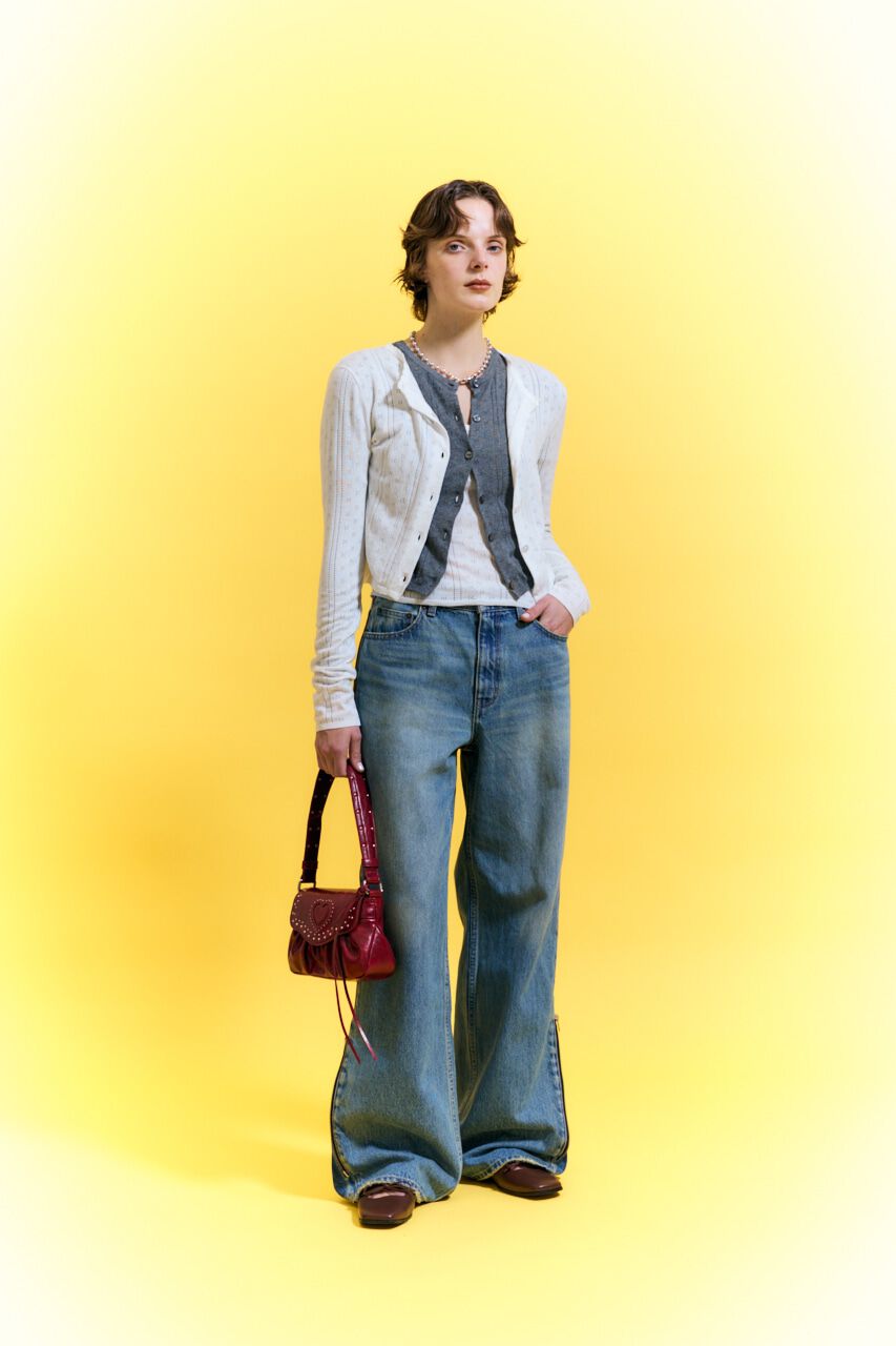 MOUSSY「PICOT EYELET ニットアンサンブル」|ニット・セーター|