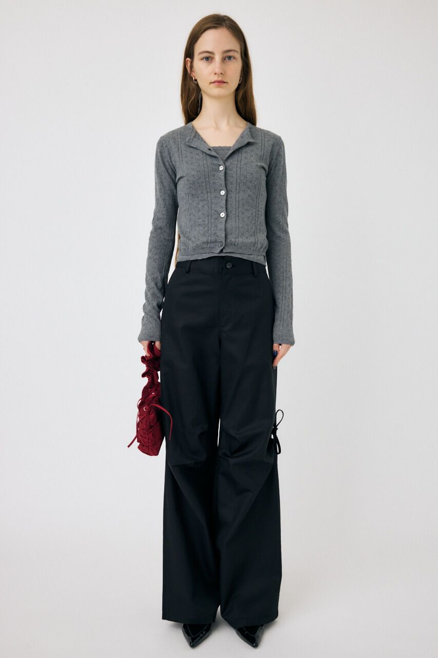 MOUSSY「PICOT EYELET ニットアンサンブル」|ニット・セーター|