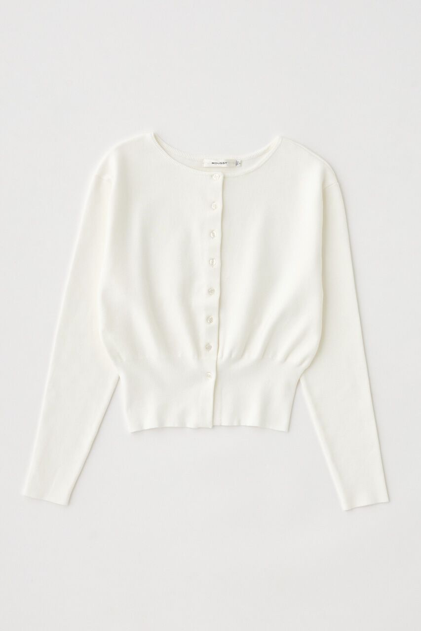 MOUSSY「LOOSE FIT カーディガン」|カーディガン|O/WHT1