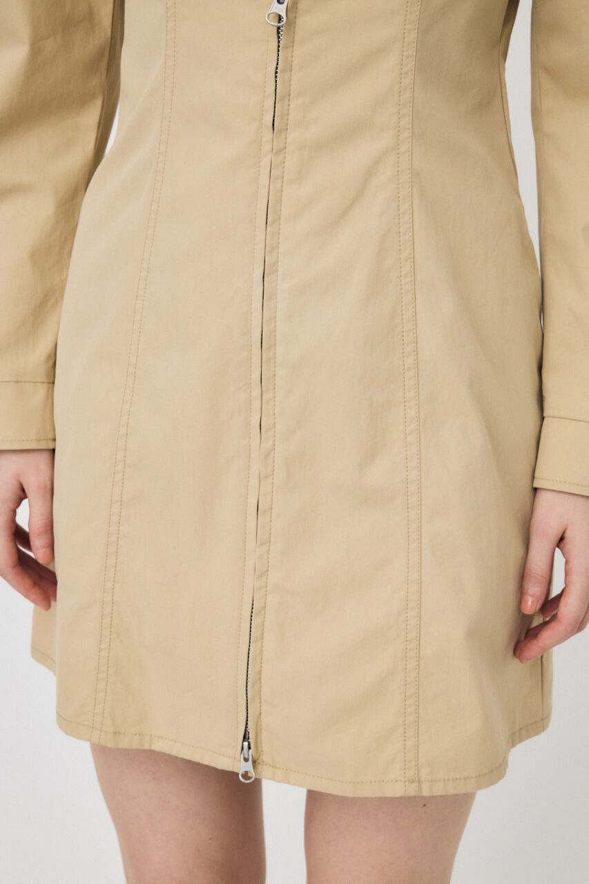 MOUSSY「PATCH POCKET ZIPUP ワンピース」|ワンピース|