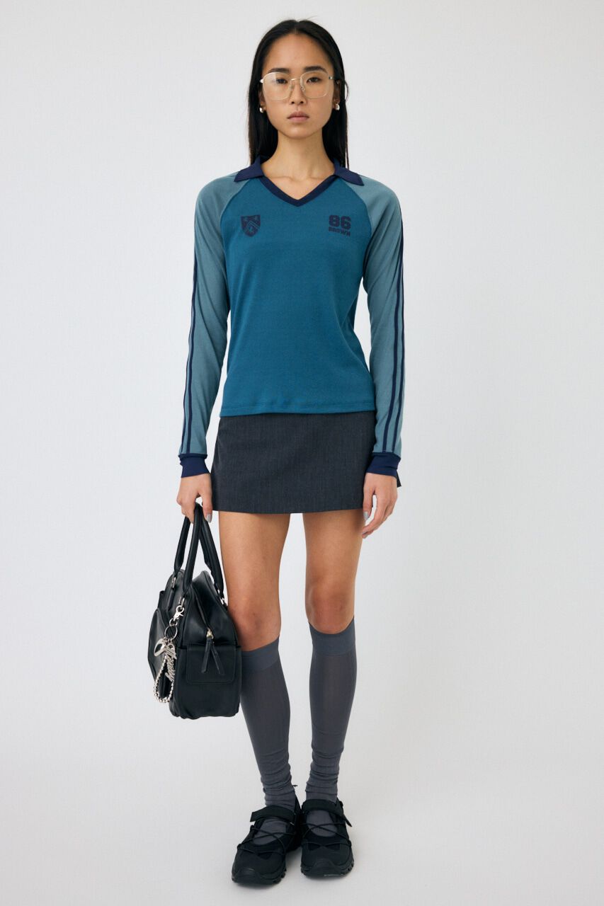 MOUSSY「SHEER GAME シャツ」|Tシャツ・カットソー|