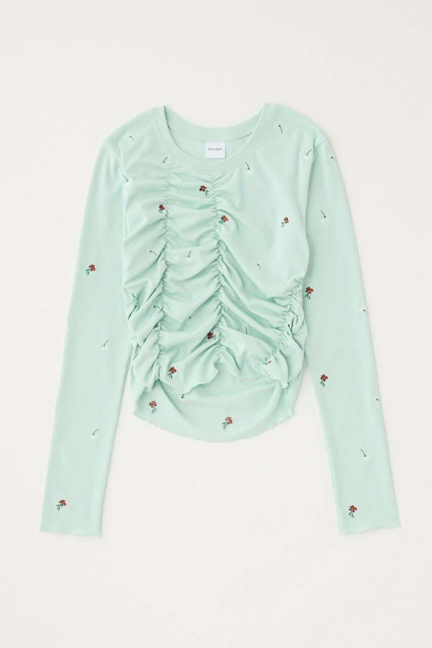 MOUSSY「FLORAL RANDOM GATHER LS Tシャツ」|Tシャツ・カットソー|