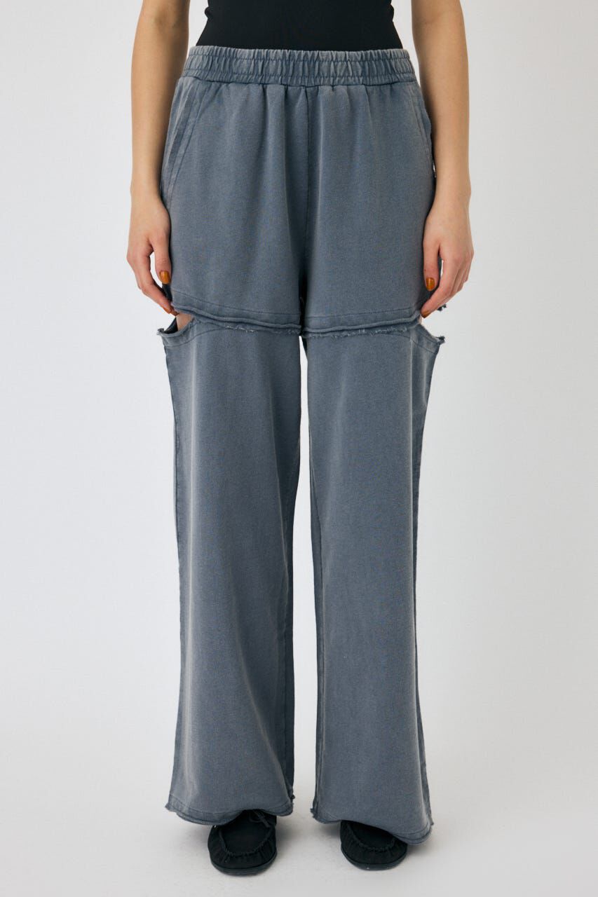 MOUSSY「CUT OUT スウェットパンツ」|その他|