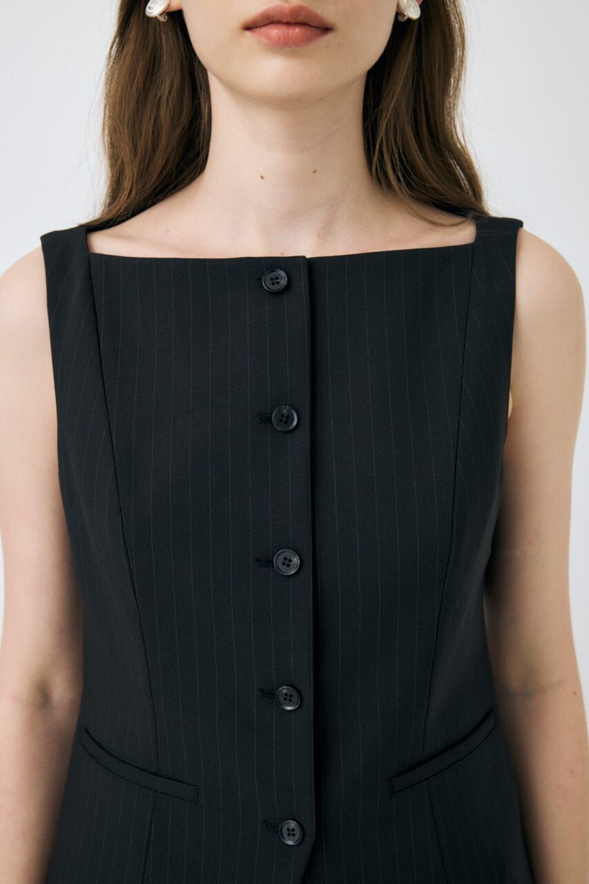 MOUSSY「BOAT NECK ベスト」|その他|