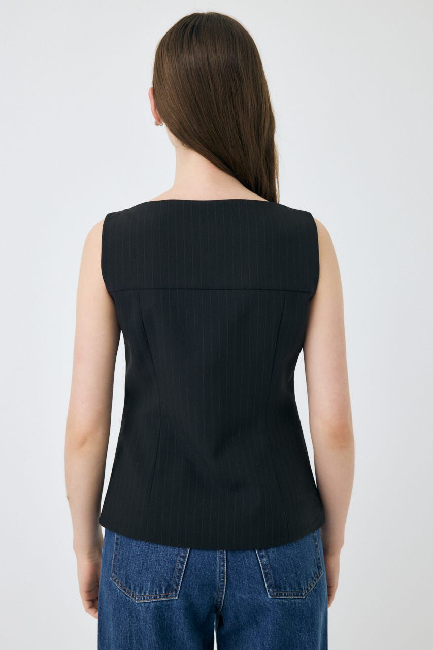 MOUSSY「BOAT NECK ベスト」|その他|