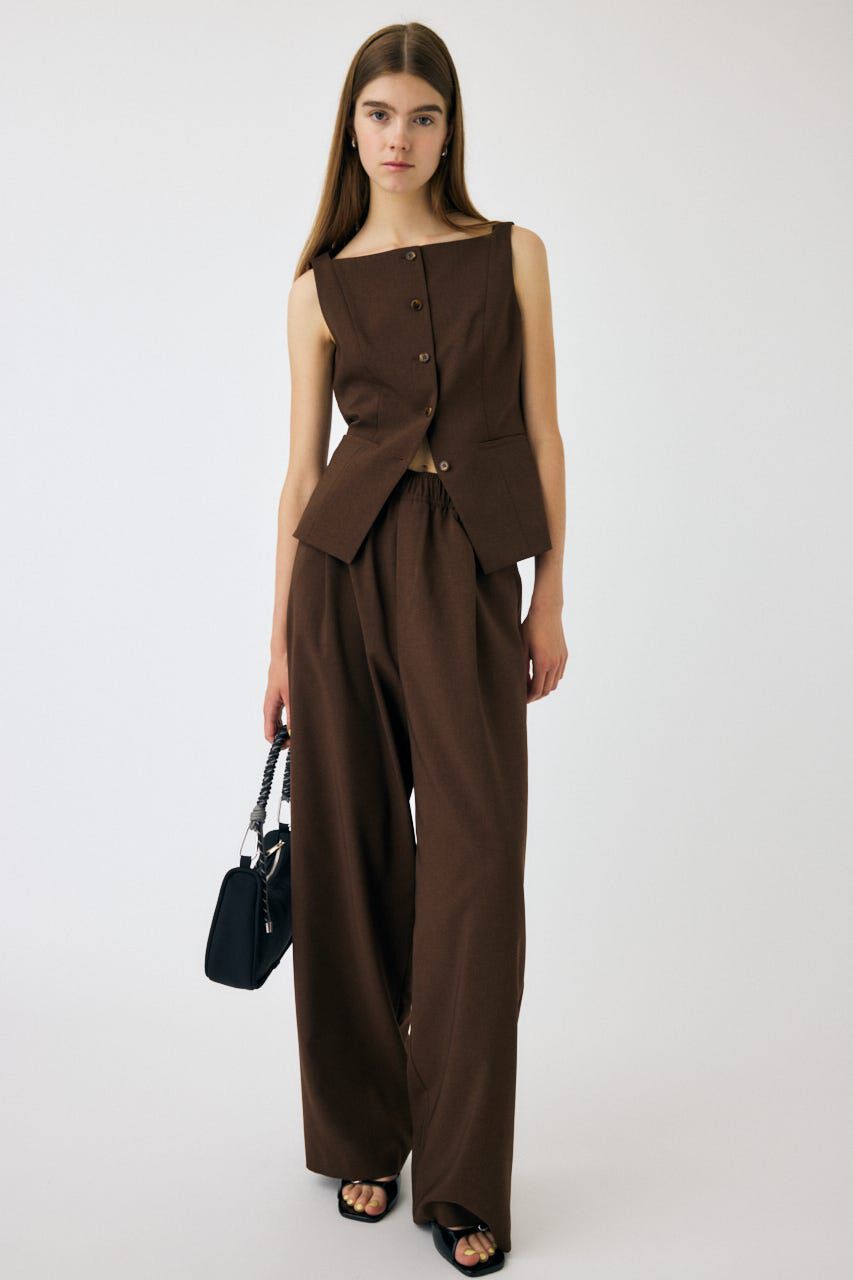 MOUSSY「BOAT NECK ベスト」|その他|