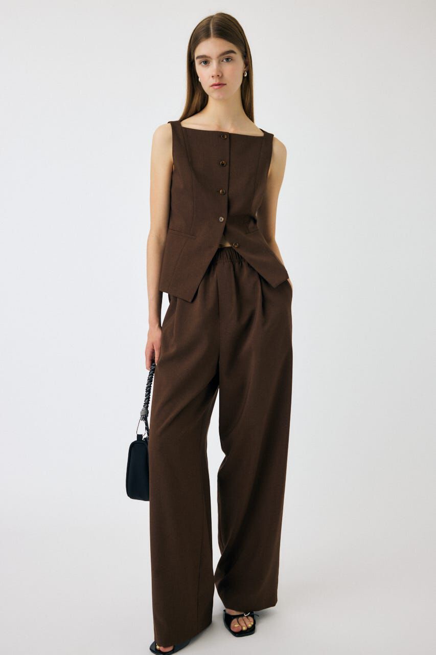 MOUSSY「BOAT NECK ベスト」|その他|