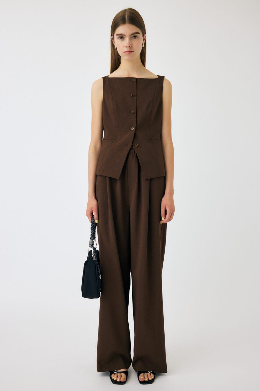 MOUSSY「BOAT NECK ベスト」|その他|