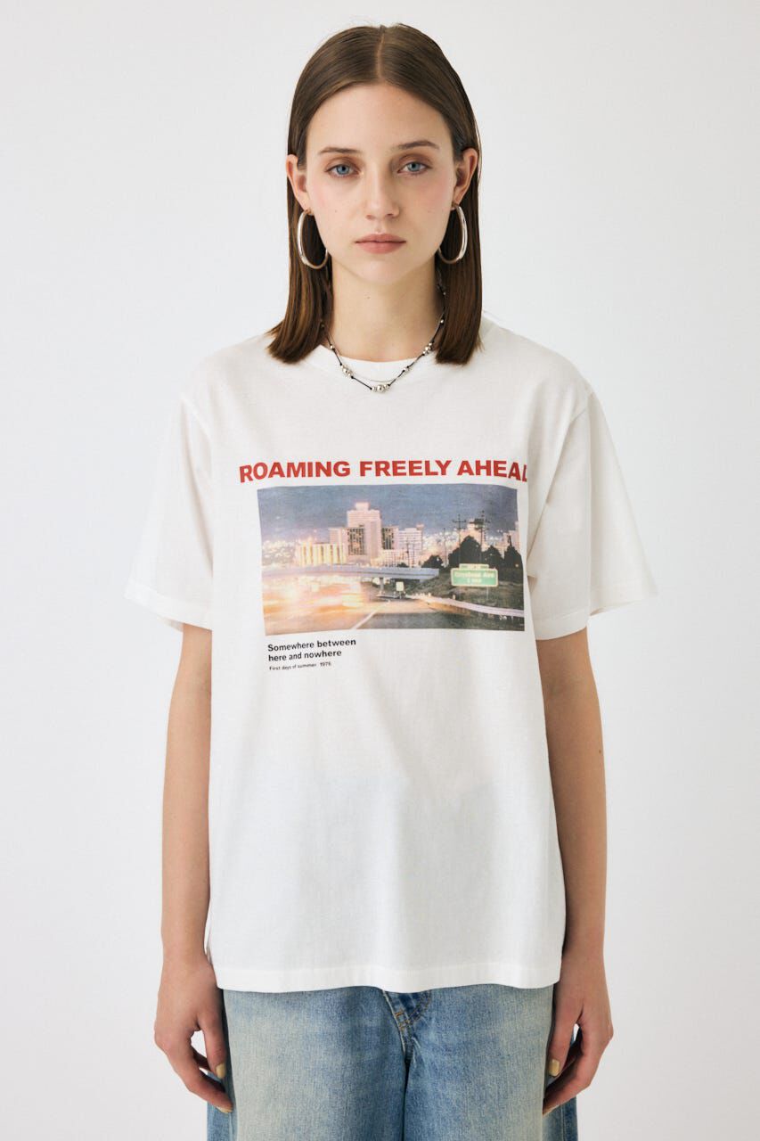 MOUSSY「1976 NOSTALGC フォト TEE」|Tシャツ・カットソー|