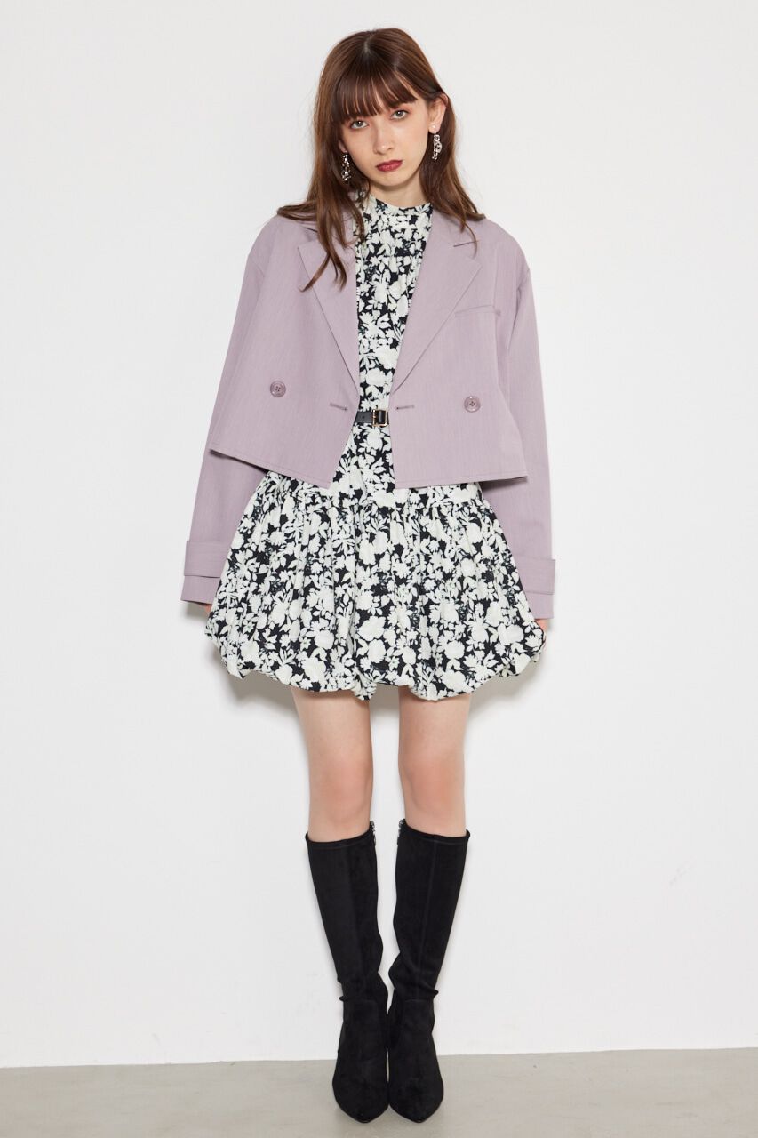 rienda「クロップドダブルテーラードJK」|その他|