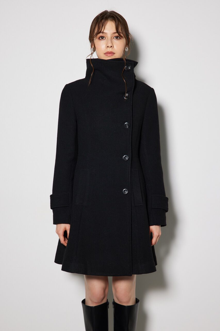 rienda「オーバーネックシンデレララインミニコート」|その他|