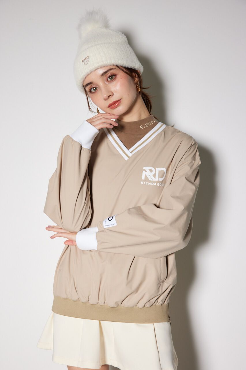 rienda「RDルーズスニードジャケット」|シャツ・ブラウス|BEG