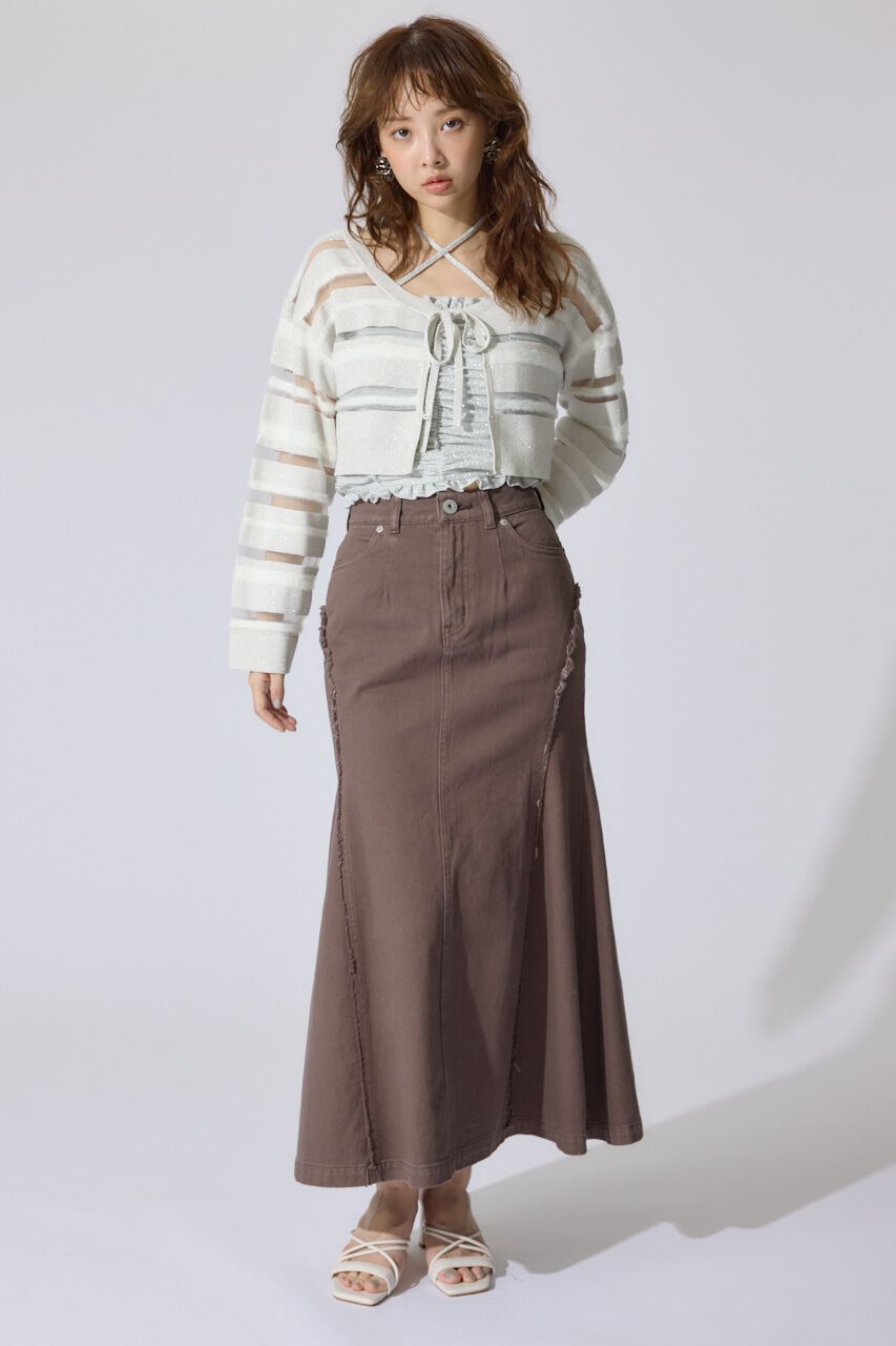 rienda「2WAYギャザーキャミトップス」|キャミソール|