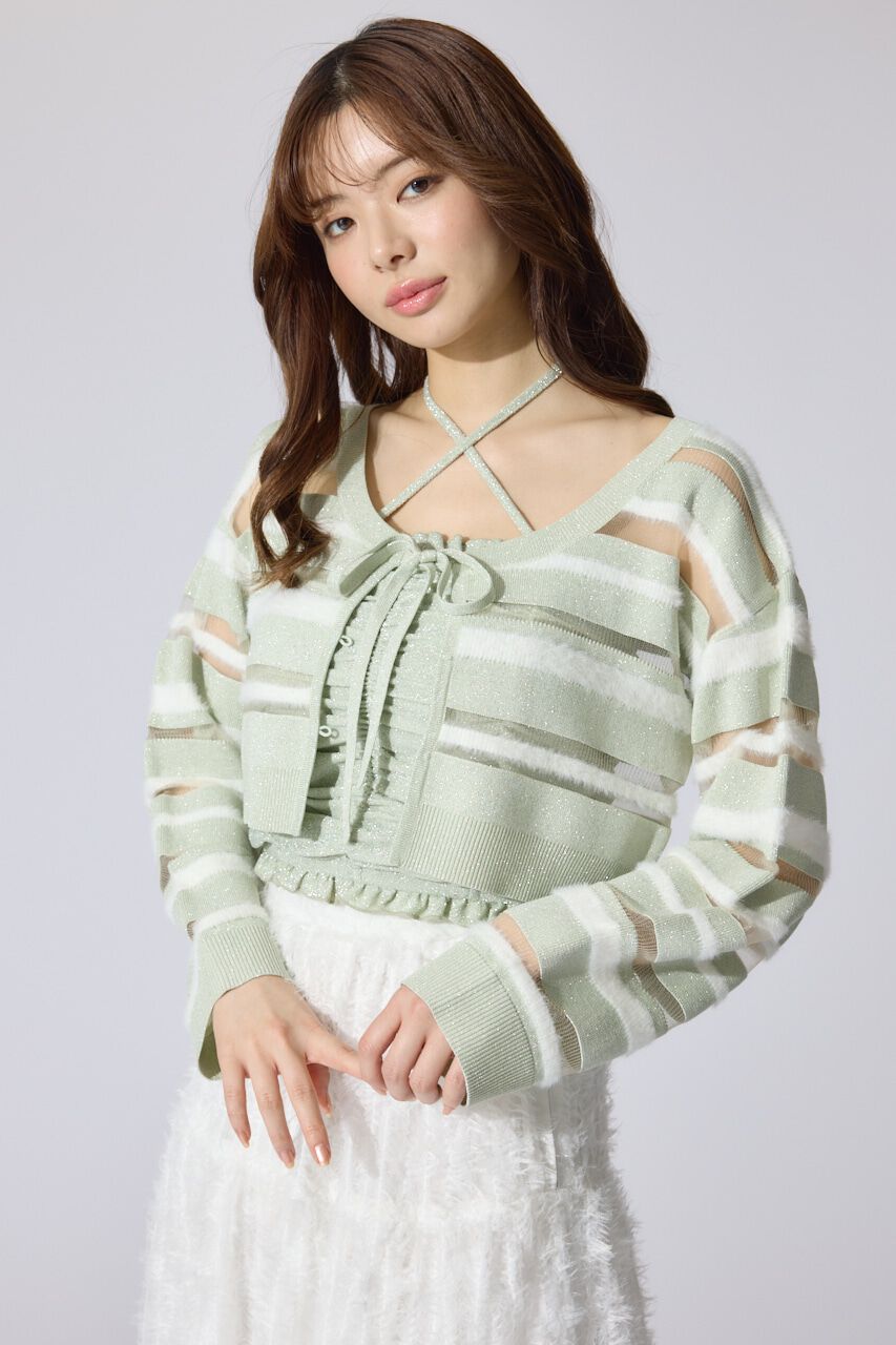 rienda「2WAYギャザーキャミトップス」|キャミソール|