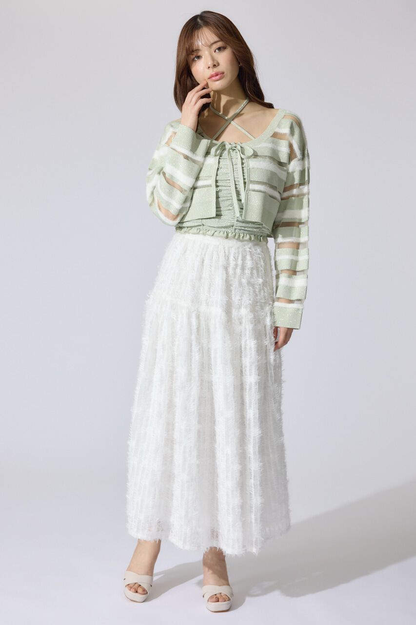 rienda「2WAYギャザーキャミトップス」|キャミソール|