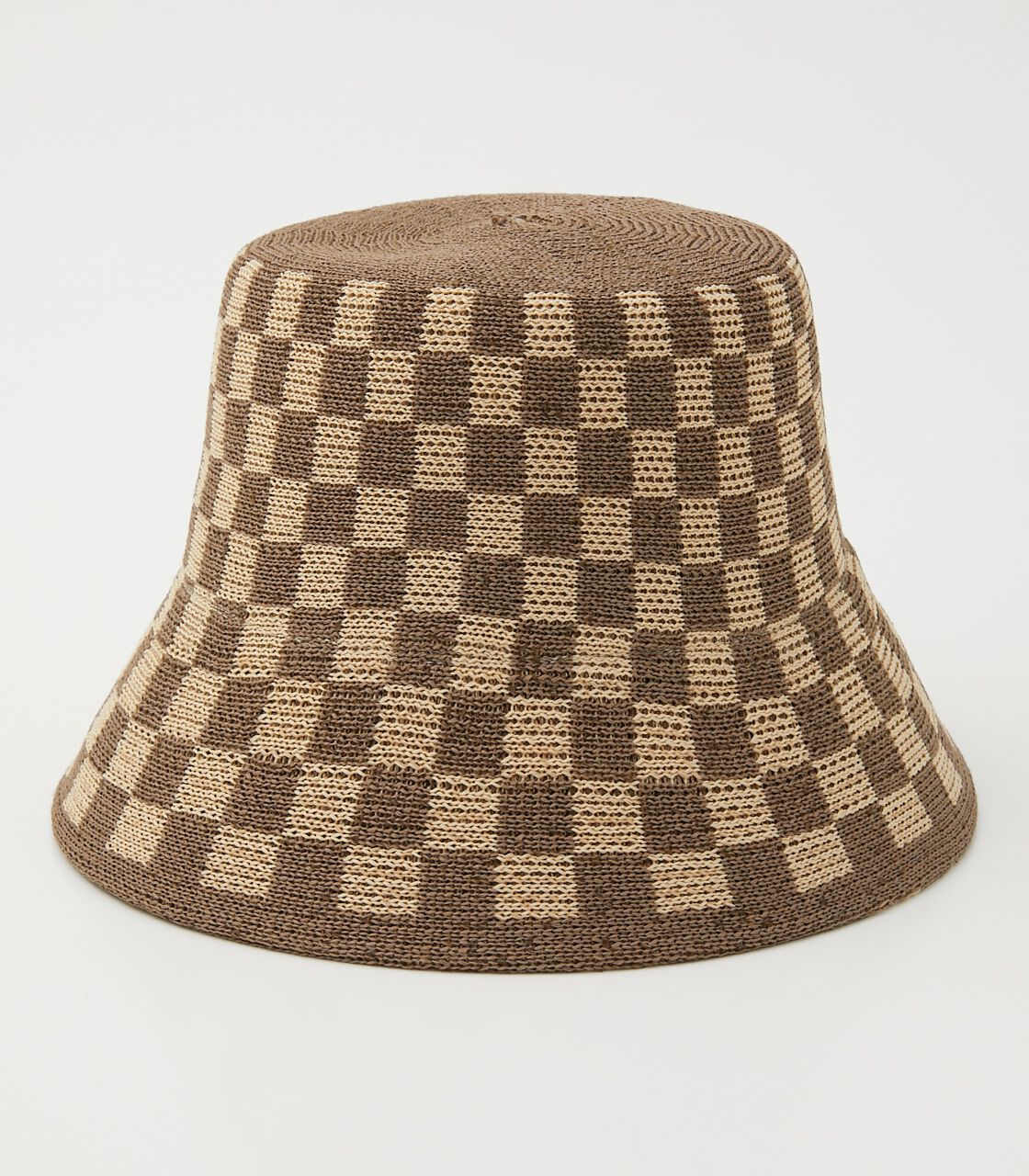 RODEO CROWNS「CHECKERED FLAG HAT」|ピアス|柄BEG5