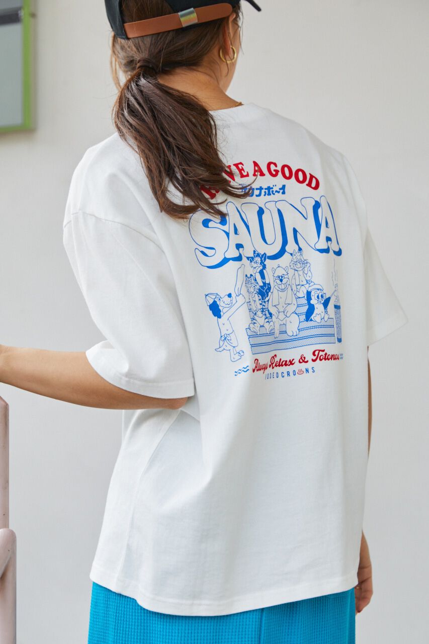 RODEO CROWNS「サウナボーイ HAVE A GOOD SAUNA Tシャツ」|Tシャツ・カットソー|