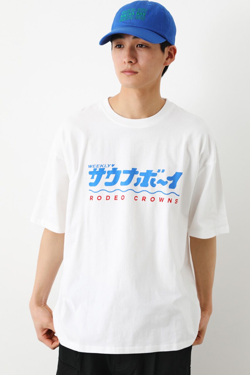 RODEO CROWNS「サウナボーイ HAVE A GOOD SAUNA Tシャツ」|Tシャツ・カットソー|