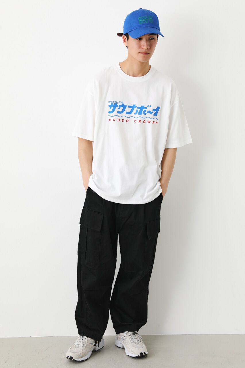 RODEO CROWNS「サウナボーイ HAVE A GOOD SAUNA Tシャツ」|Tシャツ・カットソー|