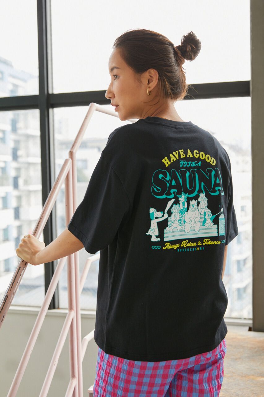 RODEO CROWNS「サウナボーイ HAVE A GOOD SAUNA Tシャツ」|Tシャツ・カットソー|