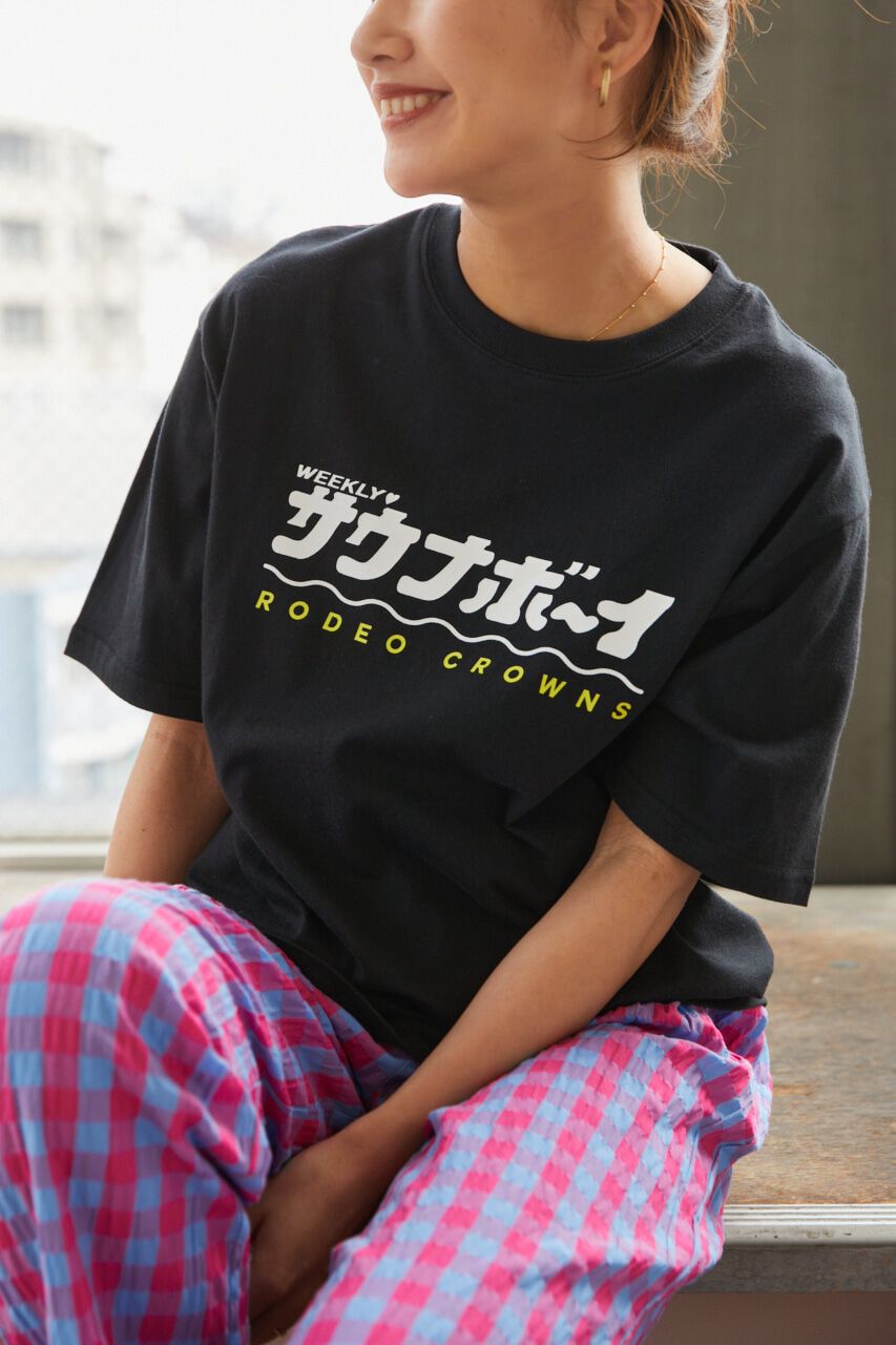 RODEO CROWNS「サウナボーイ HAVE A GOOD SAUNA Tシャツ」|Tシャツ・カットソー|