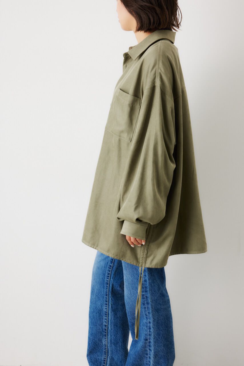 RODEO CROWNS「ルーズウォッシュコーデュロイシャツ」|シャツ・ブラウス|