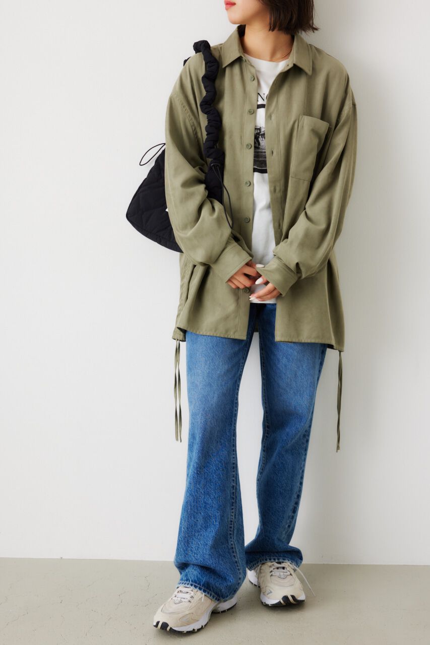 RODEO CROWNS「ルーズウォッシュコーデュロイシャツ」|シャツ・ブラウス|