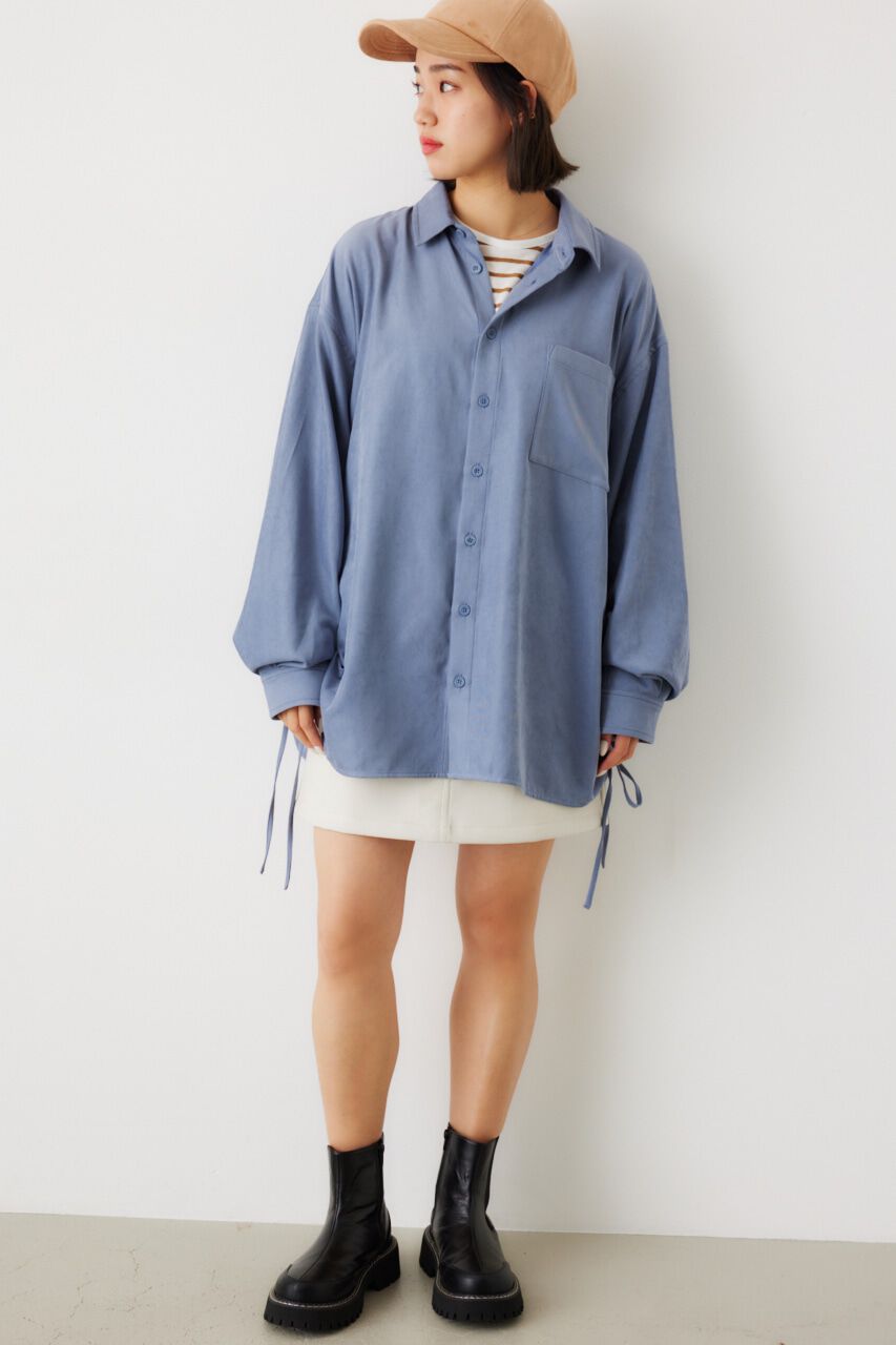 RODEO CROWNS「ルーズウォッシュコーデュロイシャツ」|シャツ・ブラウス|