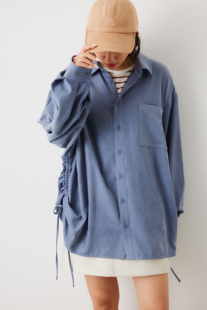 RODEO CROWNS「ルーズウォッシュコーデュロイシャツ」|シャツ・ブラウス|