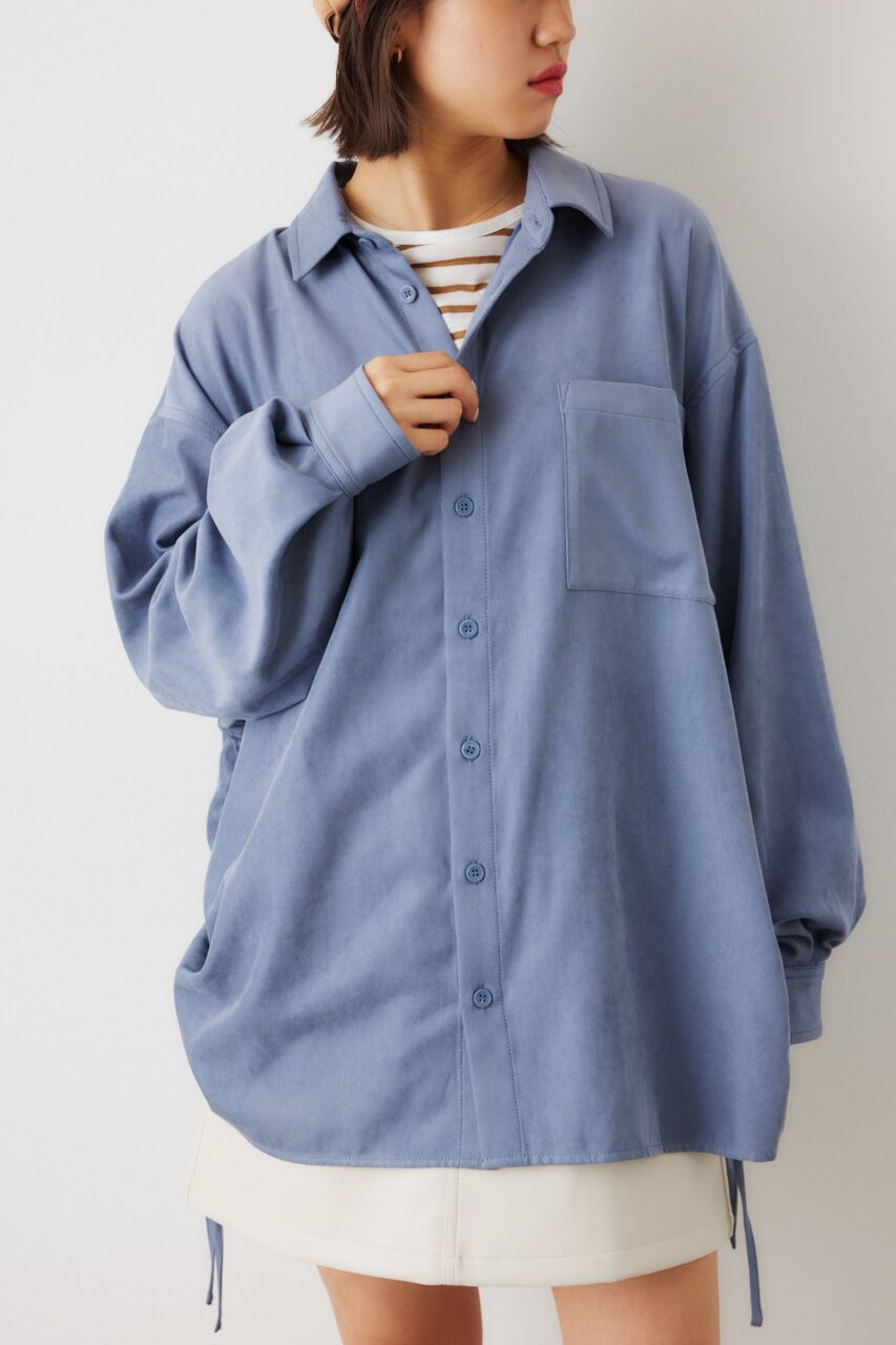 RODEO CROWNS「ルーズウォッシュコーデュロイシャツ」|シャツ・ブラウス|