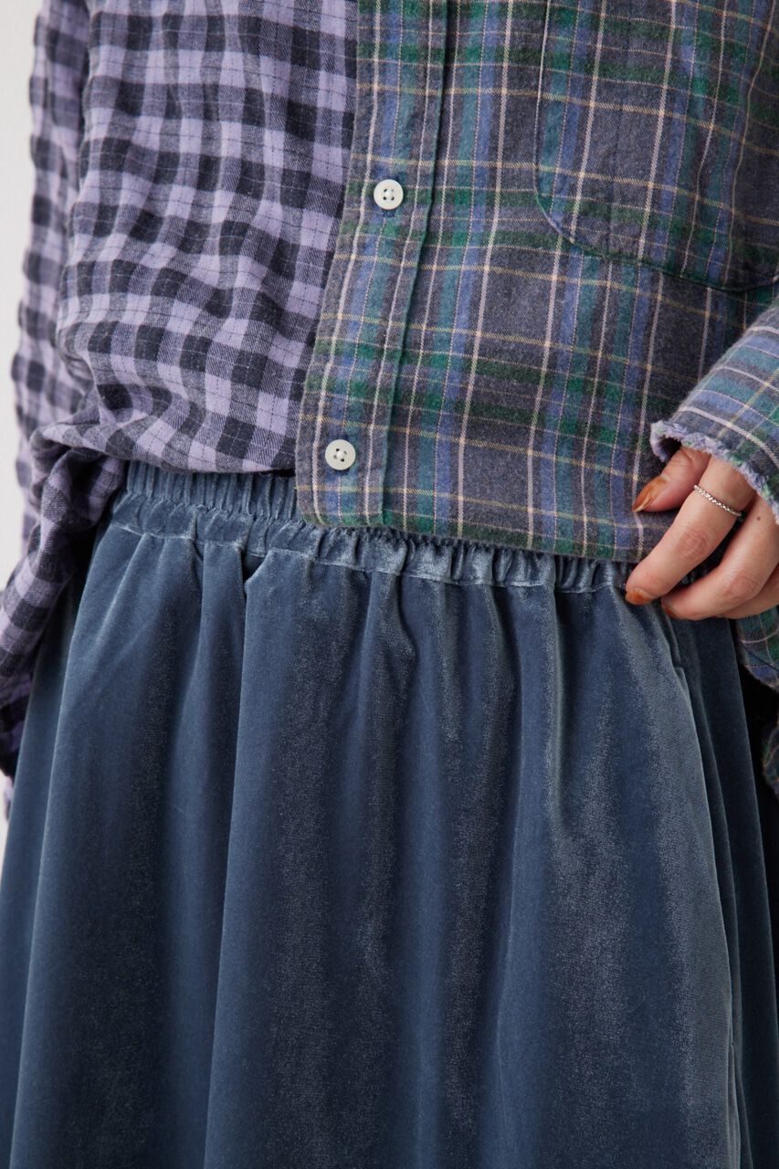 RODEO CROWNS「リラックスベロアスカート」|スカート|