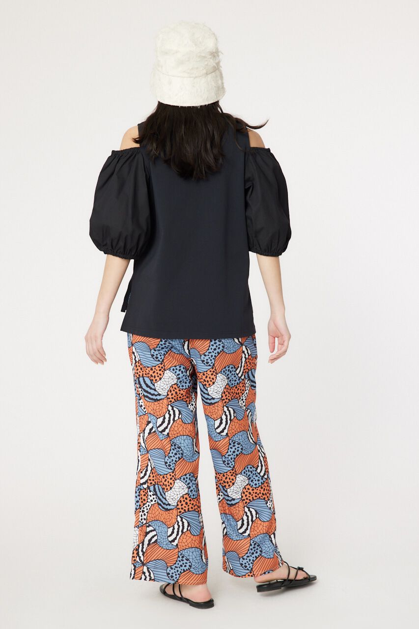 RODEO CROWNS「肩空きドッキングプルオーバー」|Tシャツ・カットソー|