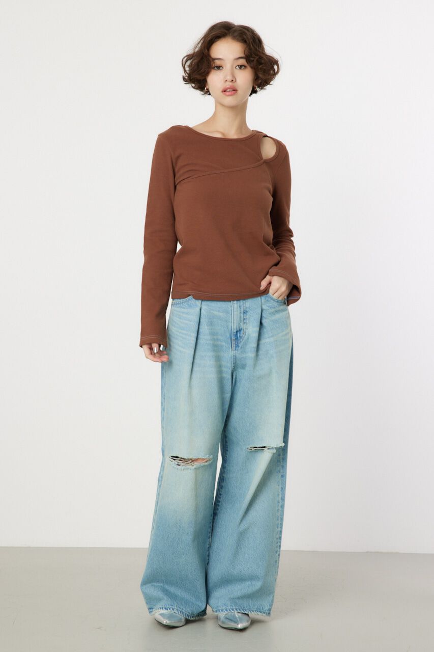 RODEO CROWNS「レイヤードライクトップス」|Tシャツ・カットソー|