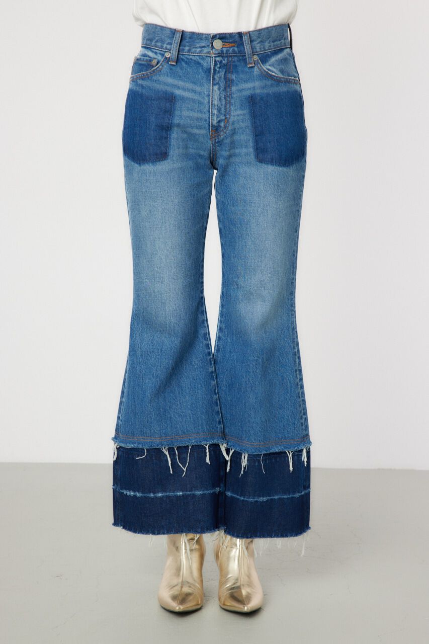 RODEO CROWNS「フレアデニムパンツ」|デニム|