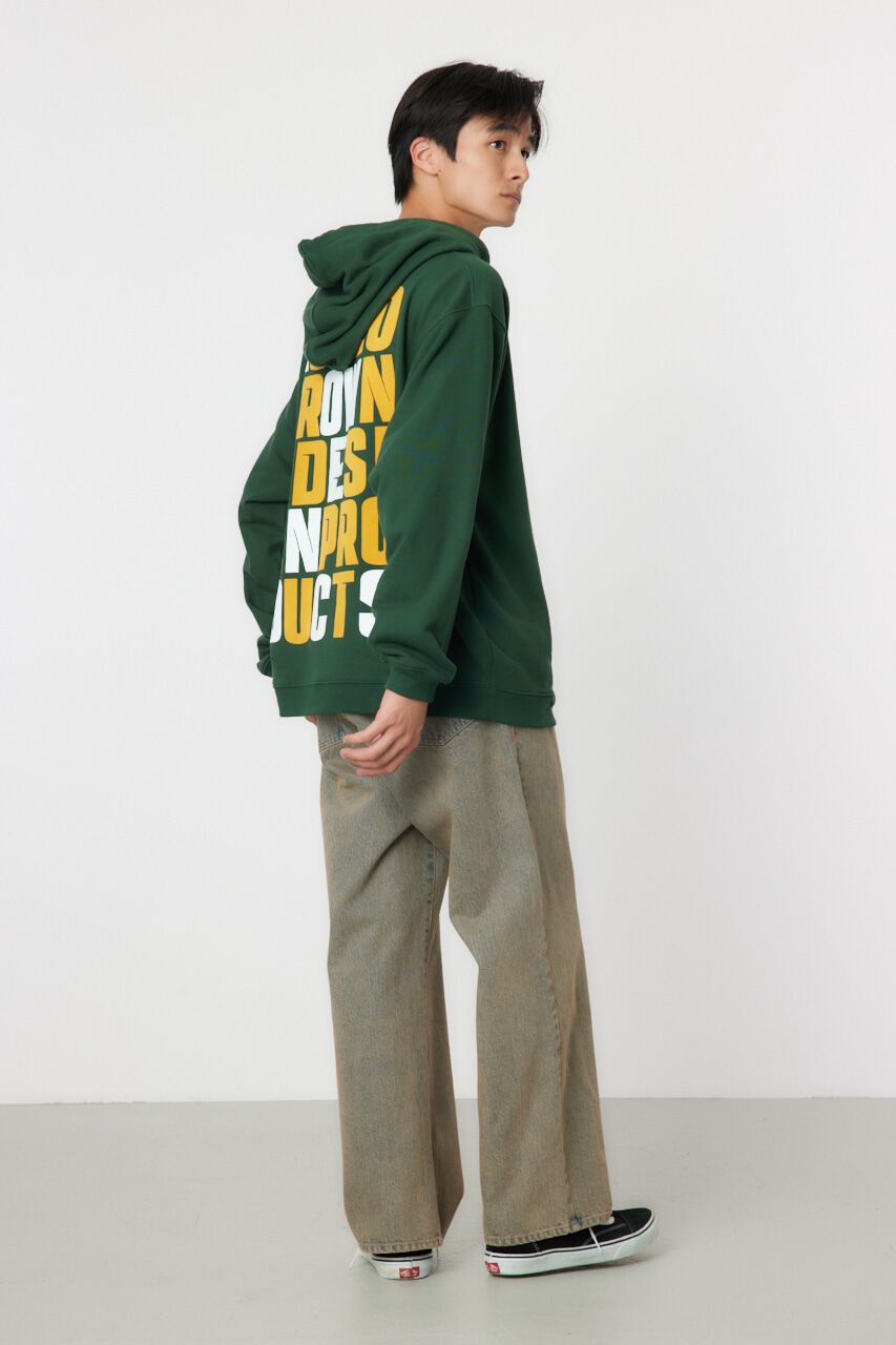 RODEO CROWNS「フロッキーバックロゴパーカー」|パーカー|