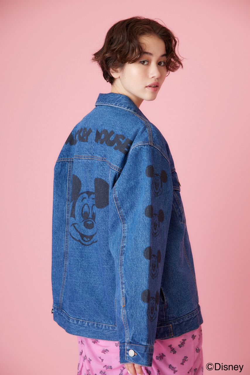 RODEO CROWNS「(ミッキー＆ミニー)デニムジャケット」|その他|BLU