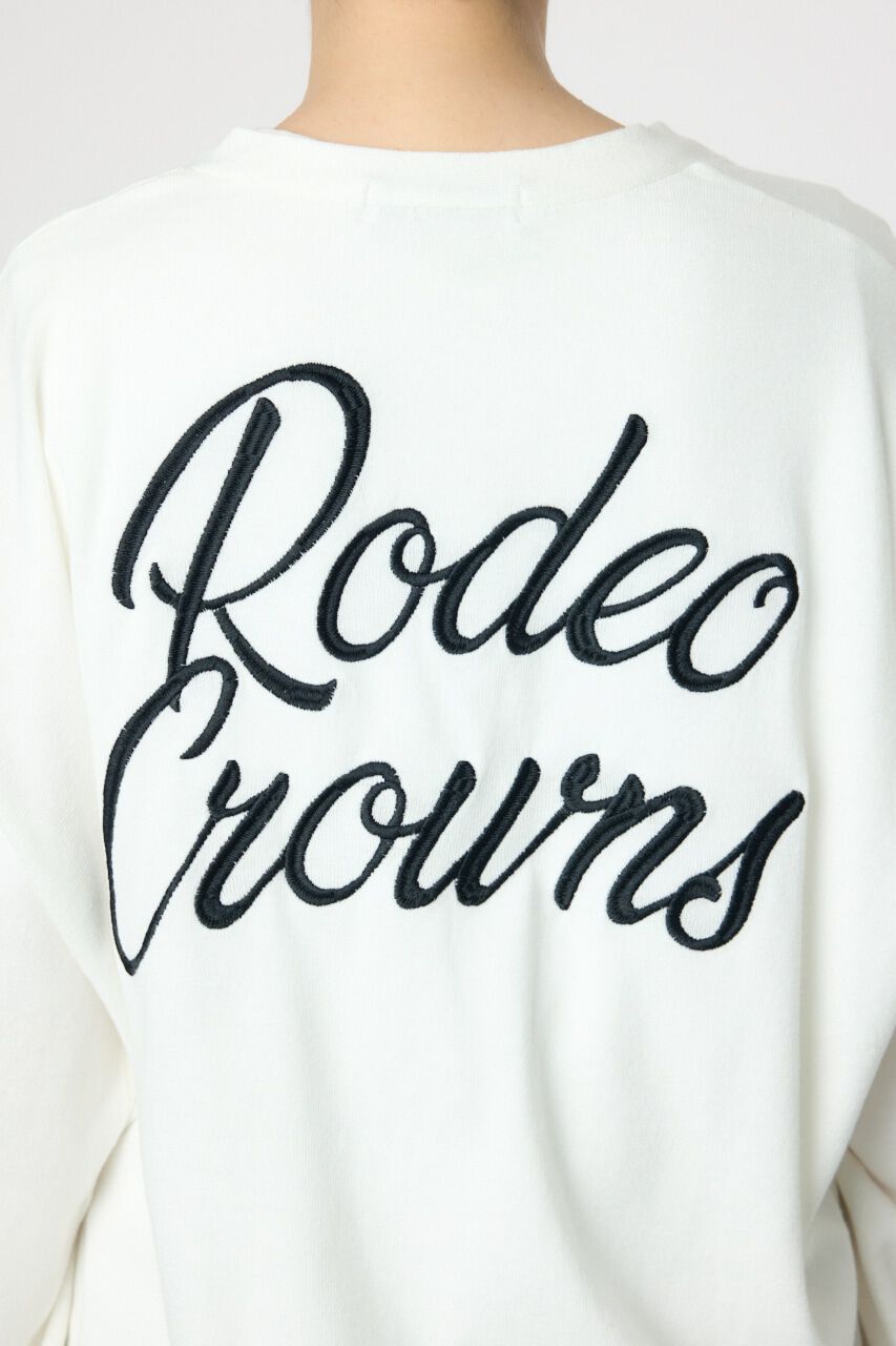 RODEO CROWNS「スクリプト LOGO ニットカーディガン」|カーディガン|