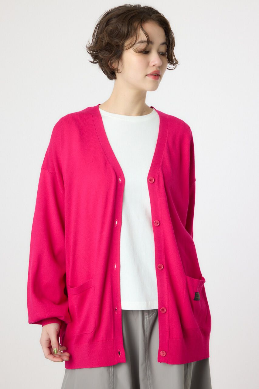 RODEO CROWNS「スクリプト LOGO ニットカーディガン」|カーディガン|