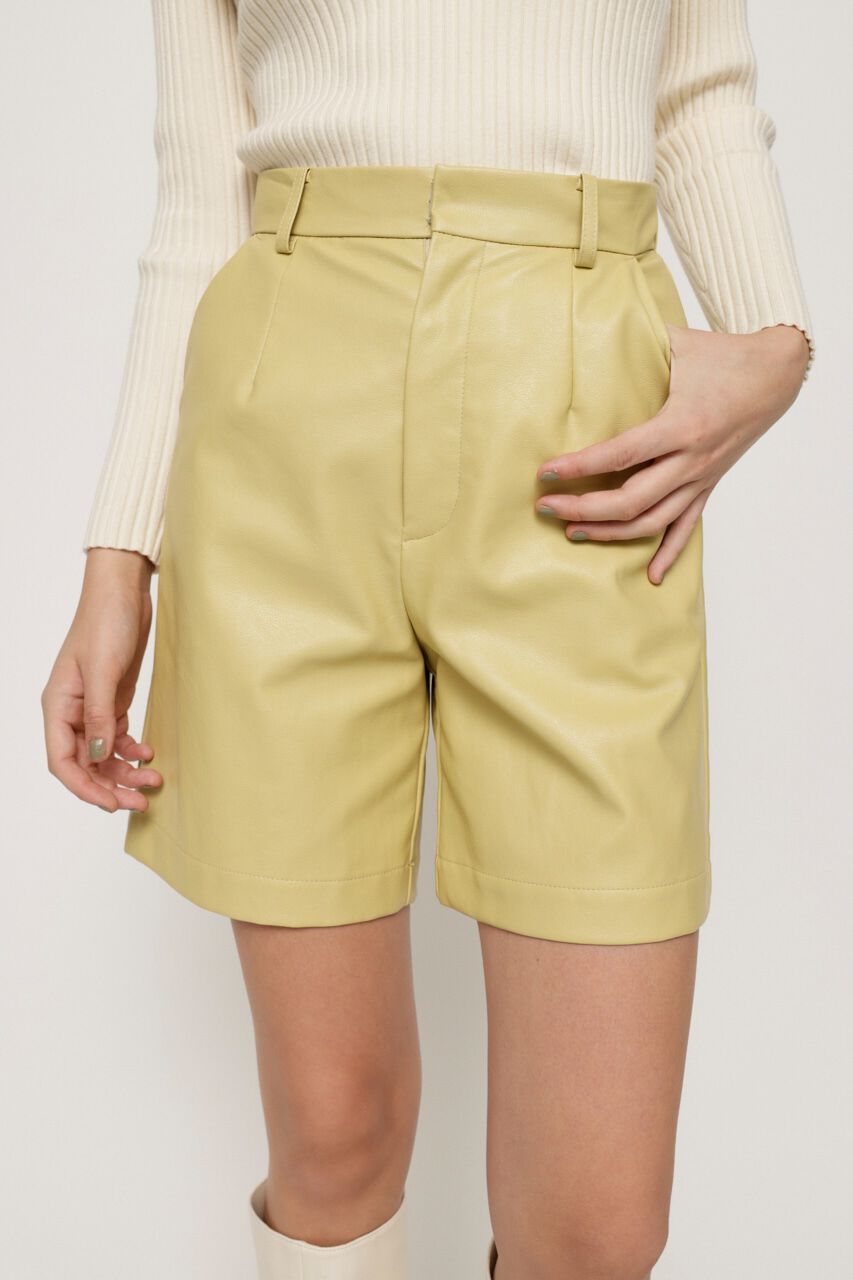 SLY「F／LEATHER SHORT パンツ」|その他|