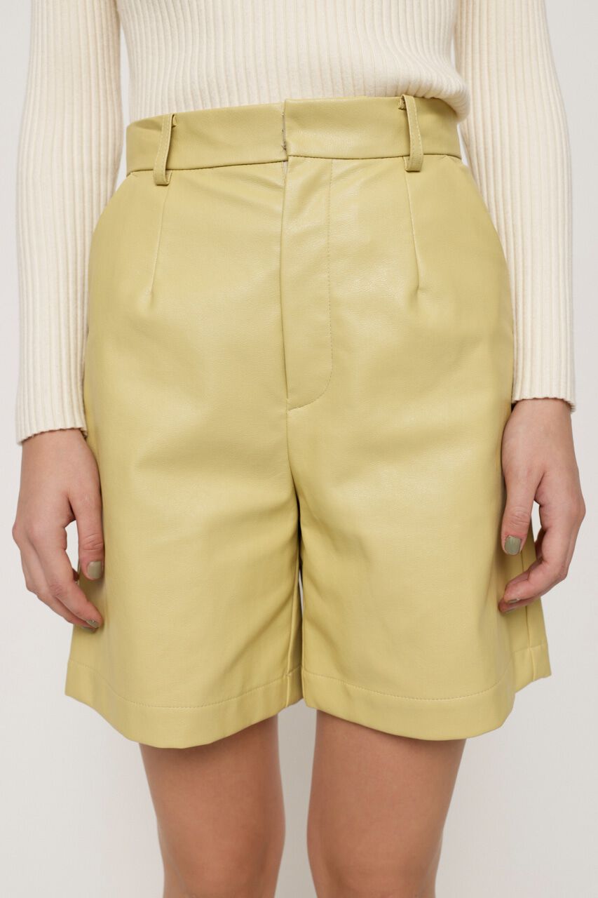 SLY「F／LEATHER SHORT パンツ」|その他|