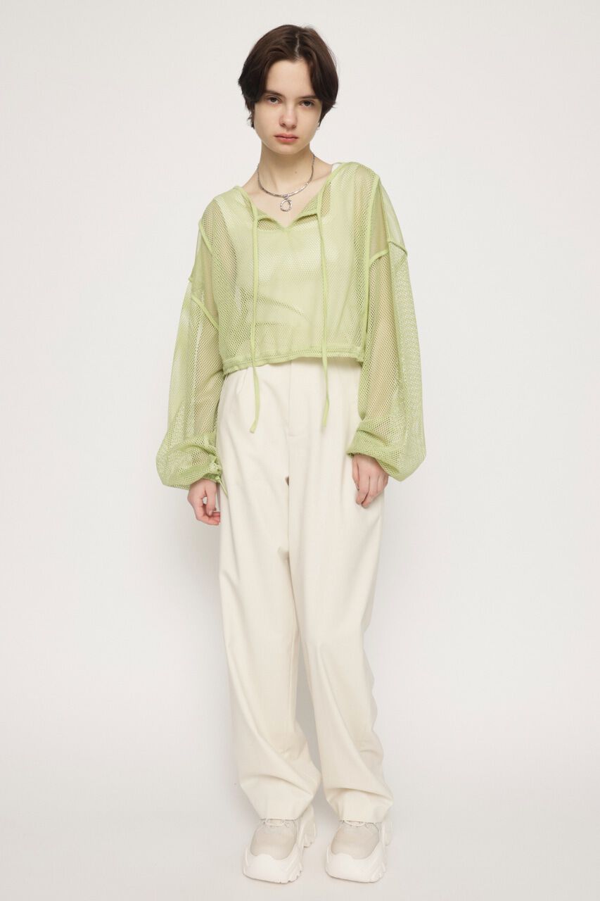 SLY「ATHLETIC MESH ARM SKIPPER トップス」|Tシャツ・カットソー|