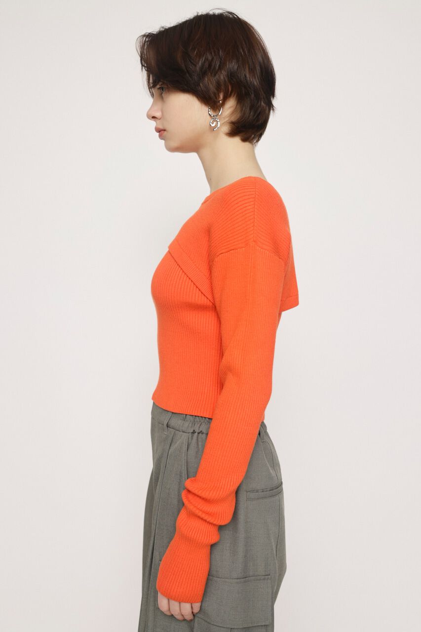 SLY「RIB KNIT 2P トップス」|ニット・セーター|