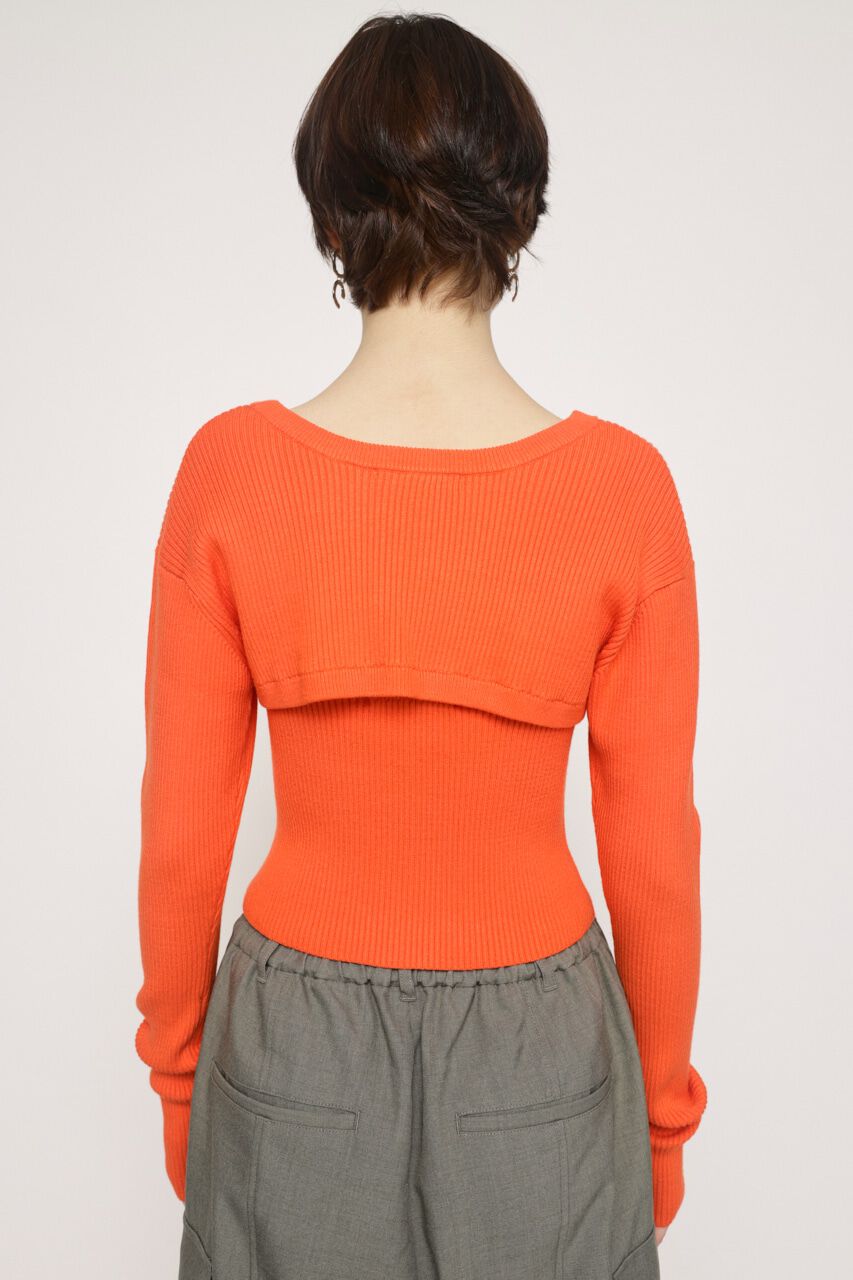 SLY「RIB KNIT 2P トップス」|ニット・セーター|