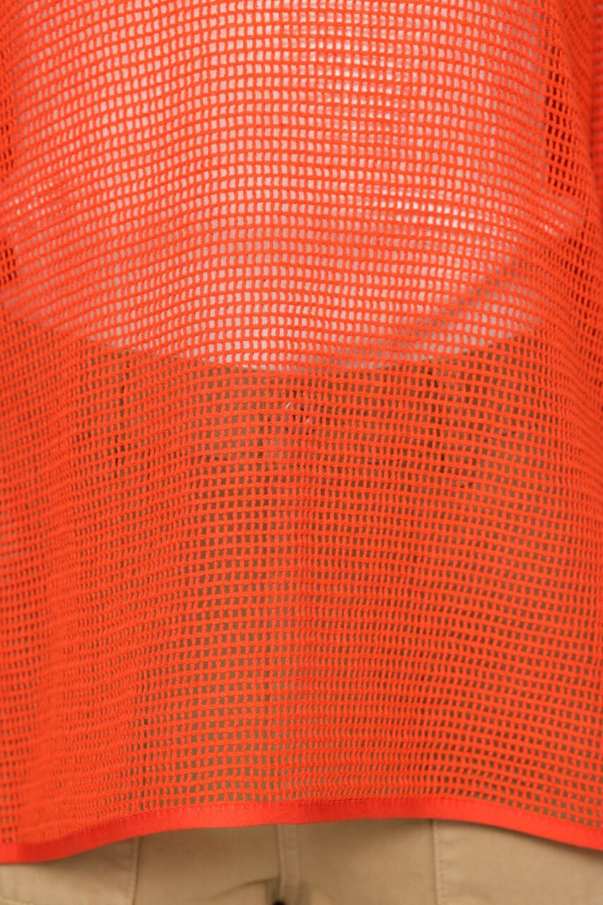 SLY「コットンメッシュロングスリーブトップス 長袖」|シャツ・ブラウス|