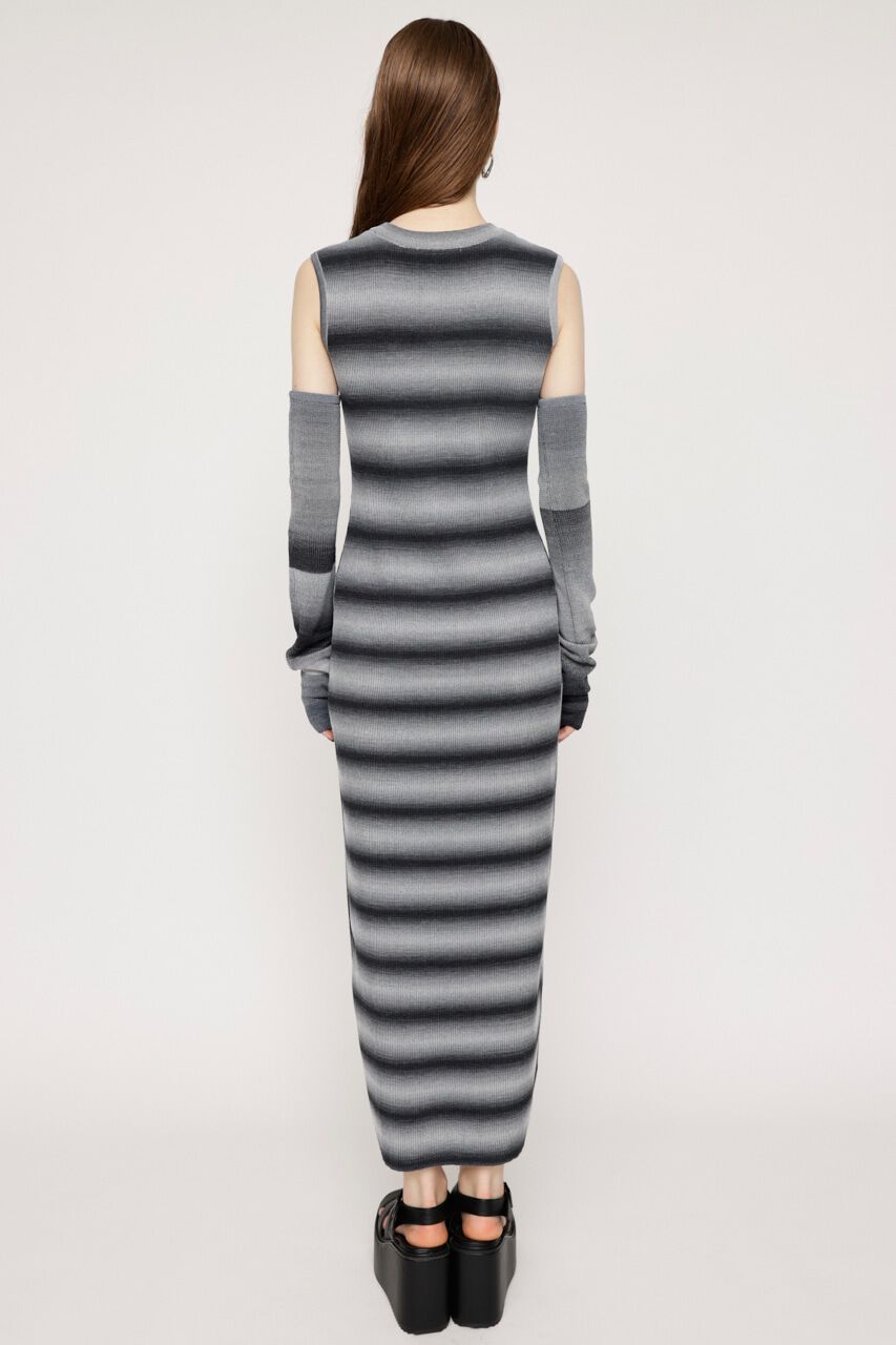 SLY「GRADATION BLOCKING HG ロングワンピース」|ワンピース|